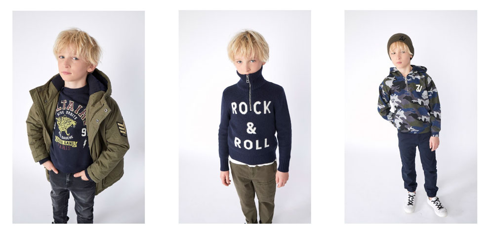 Młodzieżowe bluzy dla starszych chłopców, przeznaczone na jesień i zimę - kolekcja Zadig&Voltaire - sklep internetowy euroyoung.pl